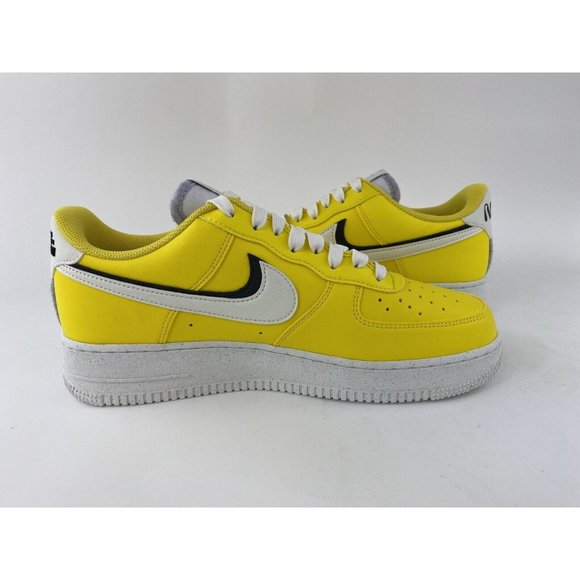 Nike Air Force 1 '07 LV8 '82 Tour Yellow Men's Sneakers Shoes White DO9786-700 - Picture 11 of 12